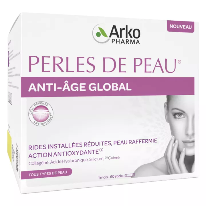 Arkopharma Perles de Peau Anti-Age Global Sticks