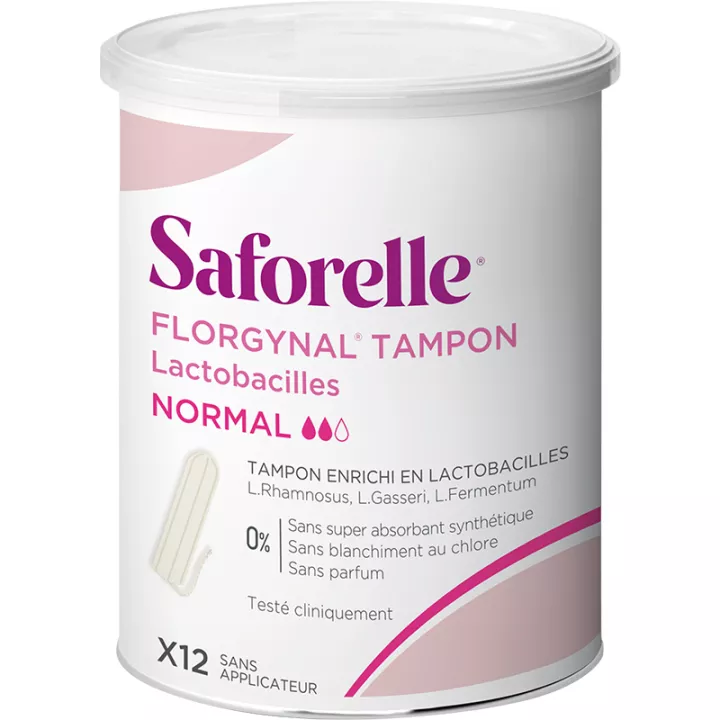 Florgynal Tampon Probiotique Restauration flore vaginale