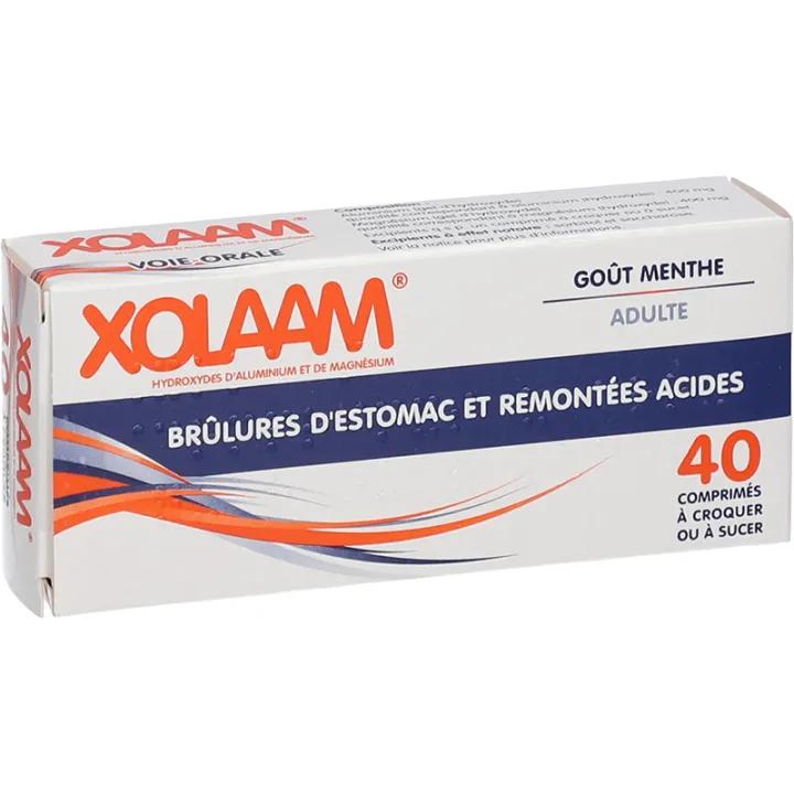 Xolaam 40 tablets - Stomach ache