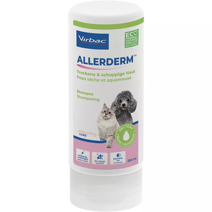 Allerderm Shampoo Dry Scaly Skin Cat & Dog 250ml