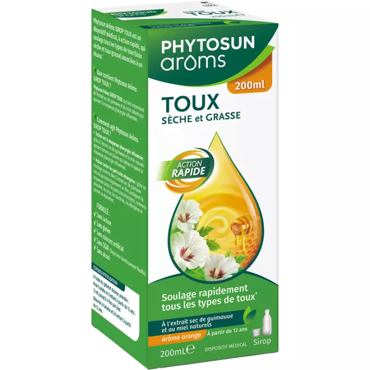 Phytosun Aroms Toux Sèche et Grasse Sirop