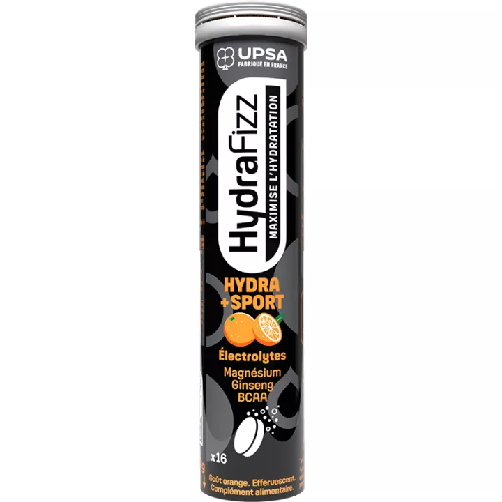 UPSA Hydrafizz Maximizes Hydration effervescent tablets 