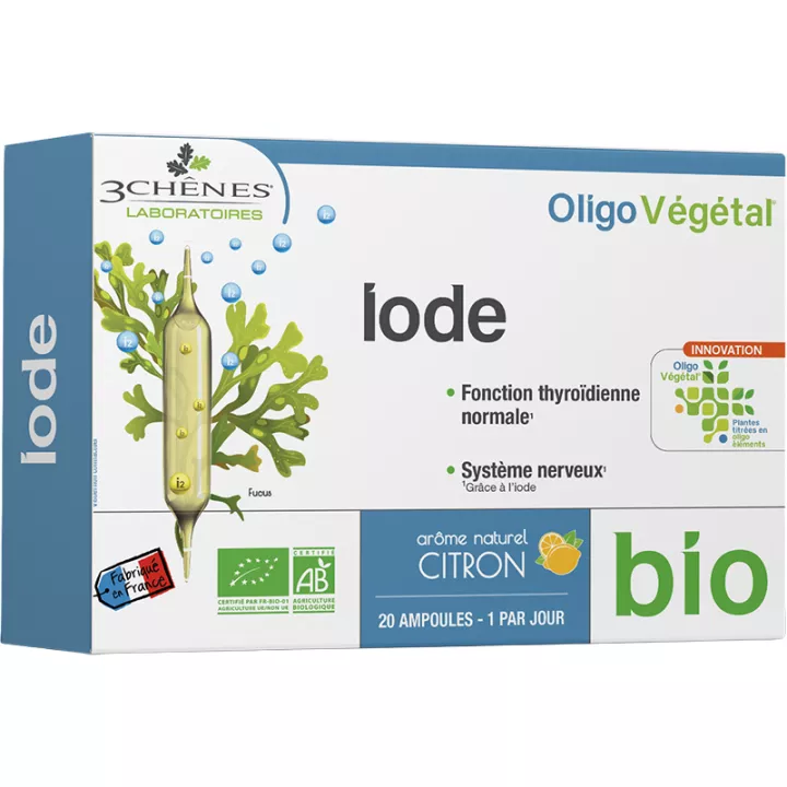 3 Chenes Oligovegetal Bio Jod 20 Ampullen