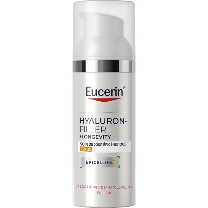 Hyaluron-Filler + Longevity epigenetische dagcrème SPF 30 50 ml Eucerin