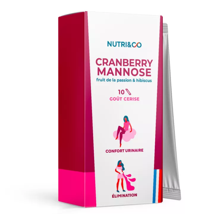 Nutri&Co Cranberry Mannose Poudre 10 Sticks