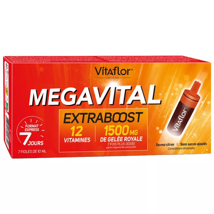Vitaflor Megavital Box of 7 Vials