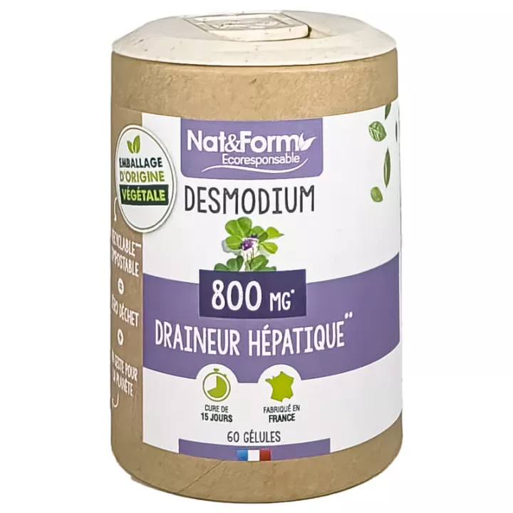 Nat & Form Desmodium 60 Gélules Eco 