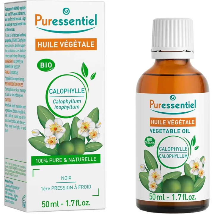 Puressentiel Organic Calophylla Plant Oil 50 ml