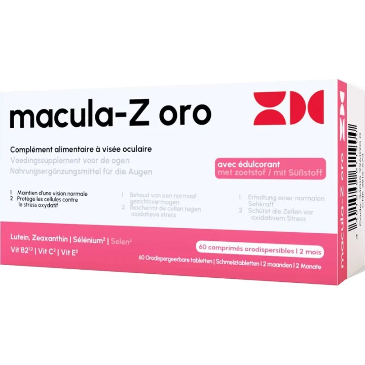 Macula-Z Oro Vision, 60 comprimidos bucodispersables