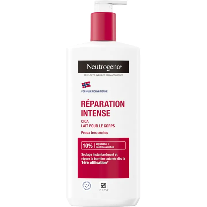 Neutrogena Lozione Corpo Riparazione Intensa Cica 400 ml