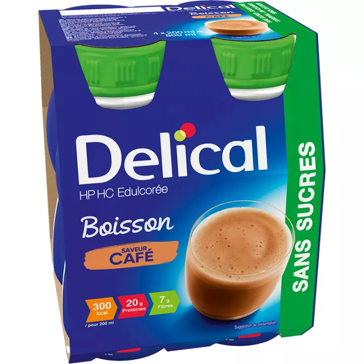 Delical Drink HP HC Sin Azúcar 4x200ml