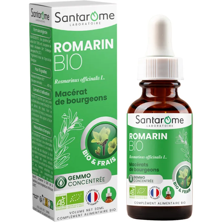 Santarome Rosemary bud macerate organic 30 ml