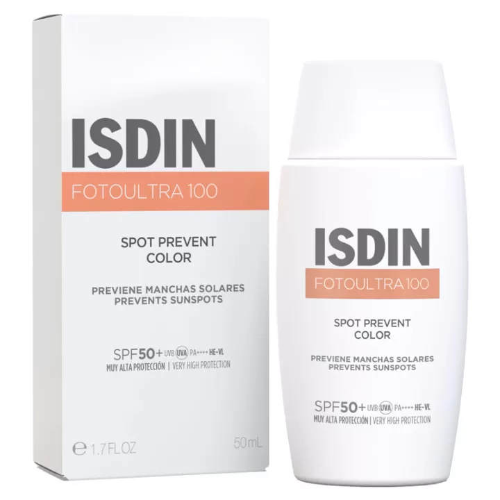 Erwartung ED Isdin Foto Ultra Spot Prevent Color SPF50+ 50ml