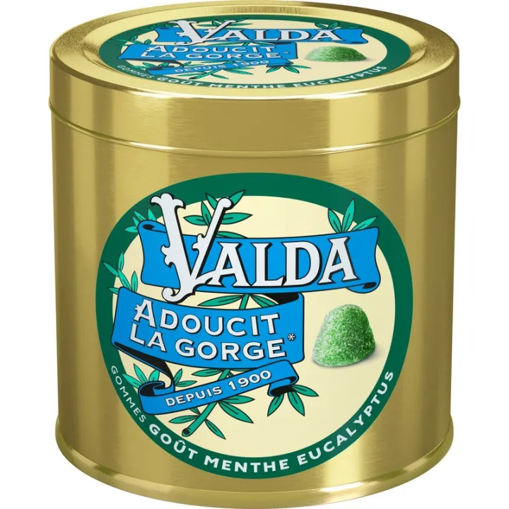 Pastilhas Valda para aliviar a garganta