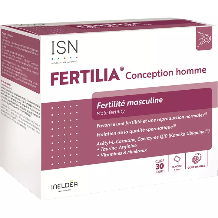 Ineldea Fertilia Empfängnisverhütung Mann Männliche Fruchtbarkeit 30 Beutel