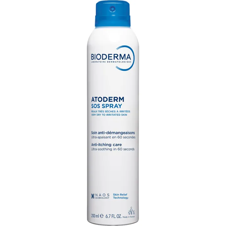 Bioderma Atoderm Sos Spray Ultra Calmante 200 ml