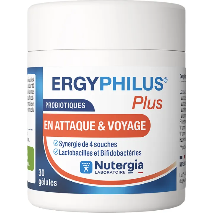 Ergyphilus Plus Probióticos Nutergia 30 cápsulas