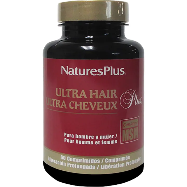 Natures Plus Ultra Cheveux Plus comprimés Action prolongée