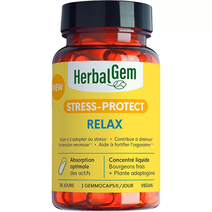 Herbalgem Stress-Protect Relax 30 gélules