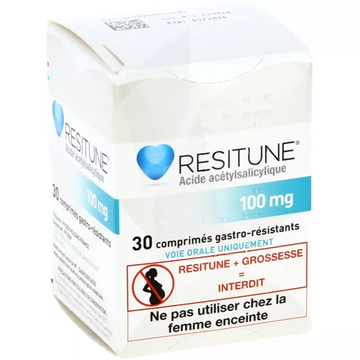 Resitune - Aspirin 75 mg oder 100mg magensaftresistente Tabletten