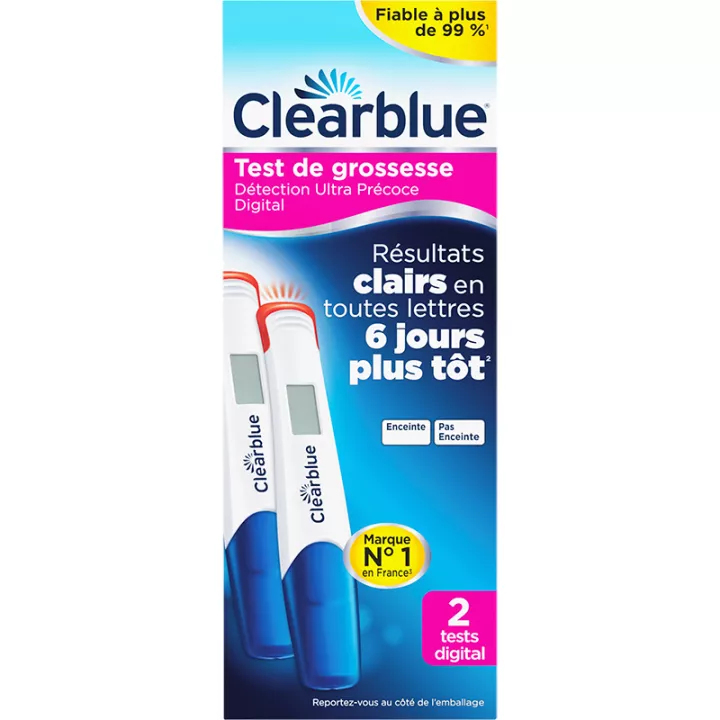 Clearblue Schwangerschaftstest Ultrafrüherkennung