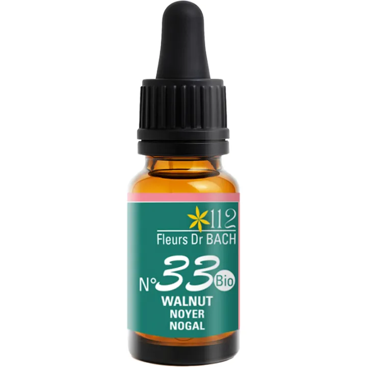 Bach Flower Remedies Walnut 10ml Inebios Walnut N°33