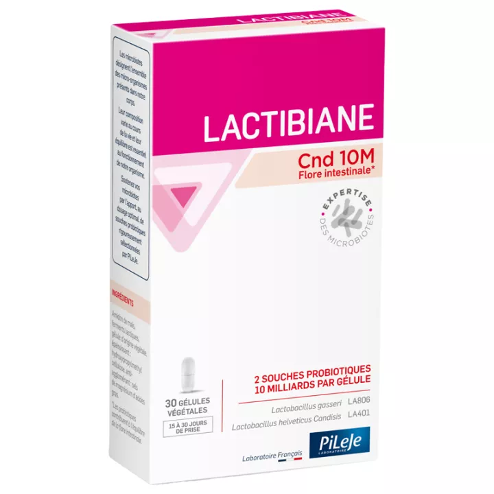 Lactibiane Cnd 10M Pileje 30 cápsulas