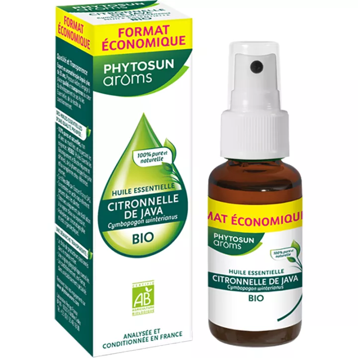 Эфирное масло лемонграсса Phytosun Aroms Organic