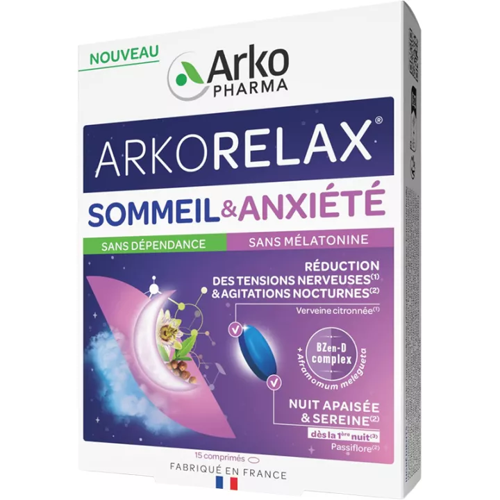 Arkorelax Sommeil & Anxiété comprimés