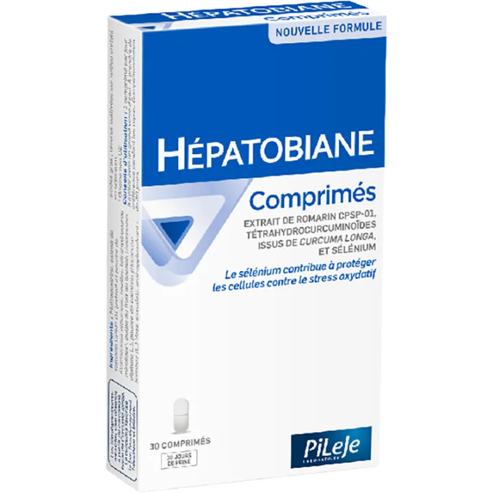 Hepatobiane Pileje Liver and bile functions 30 tablets