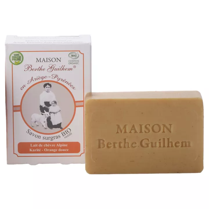 Maison Berthe Guilhem Органическое супержирное мыло с маслом ши