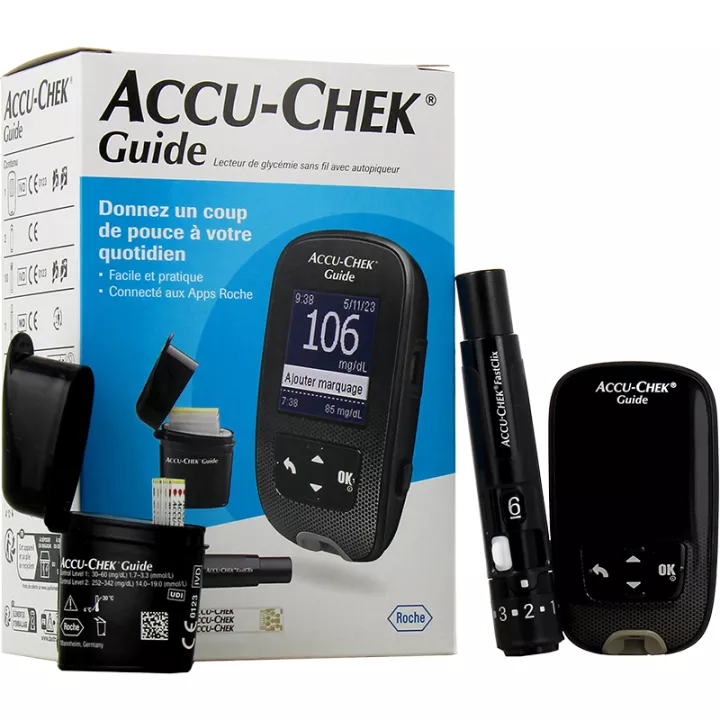 Accu-Chek medidor de glucosa en sangre GUIDE