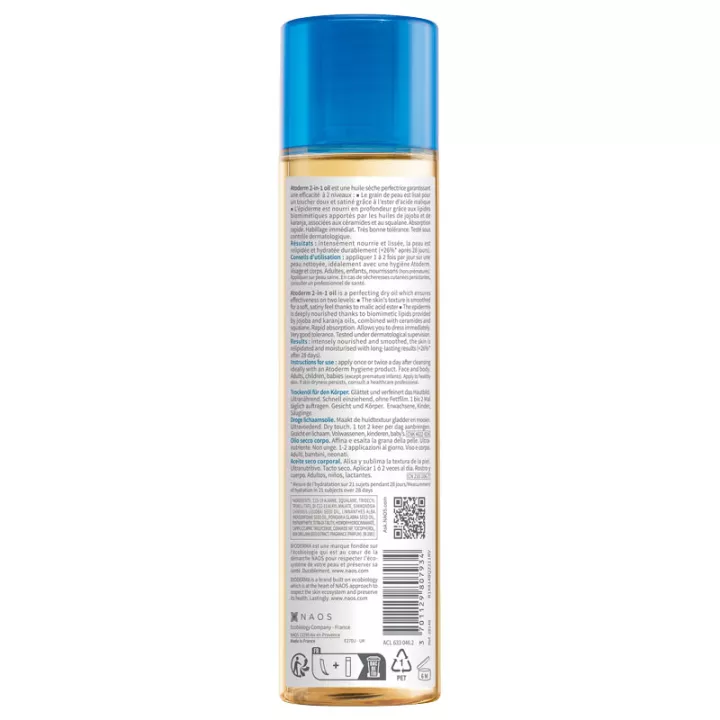 Bioderma Atoderm 2-in-1 Olio secco per il corpo 150 ml