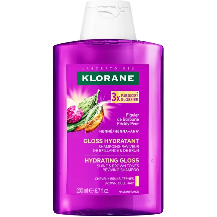 Klorane Gloss Hidratante: champú para cabello castaño