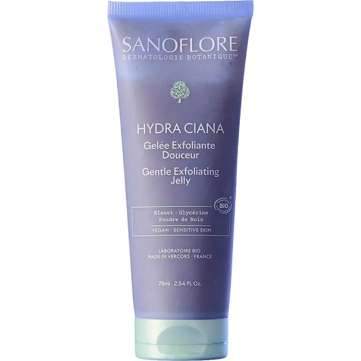 Sanoflore Hydra Ciana Gentle Exfoliating Gel 75ml