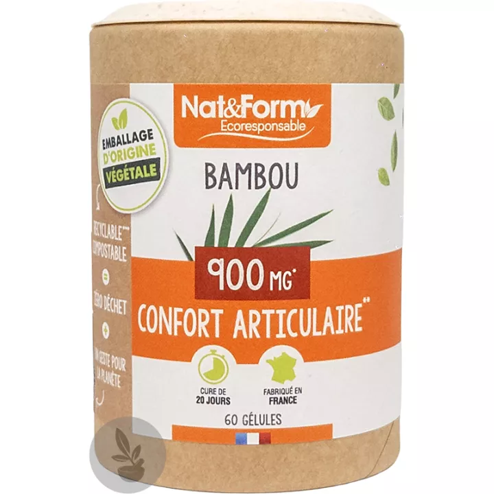 Nat & Form Bambus Tabashir 60 Kapseln Eco 