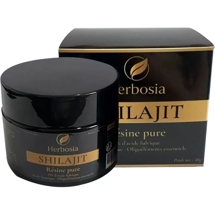 Shilajit Resina Herbosia Pura 71% Ácido Fúlvico 50 g