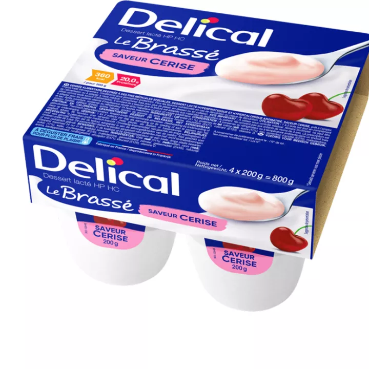Delical Dessert Lacté HP HC Le Brassé 4x200g