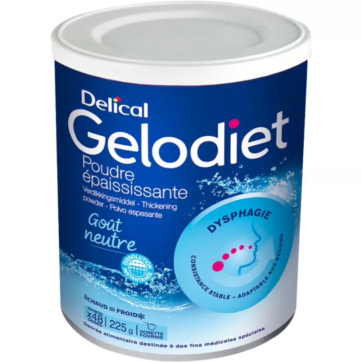 Gelodiet Poudre Épaississante Neutre 225 g