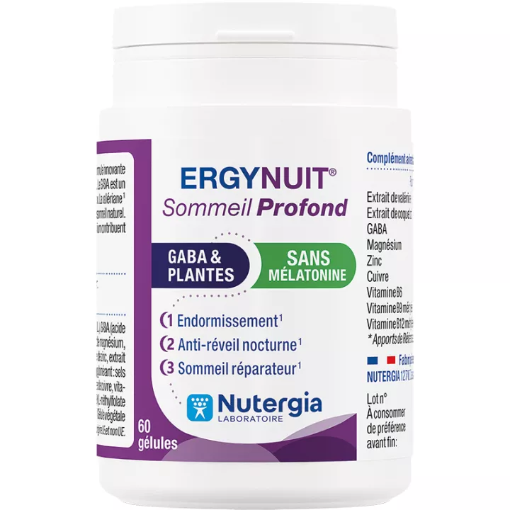 Nutergia Ergynuit Deep Sleep 60 capsules