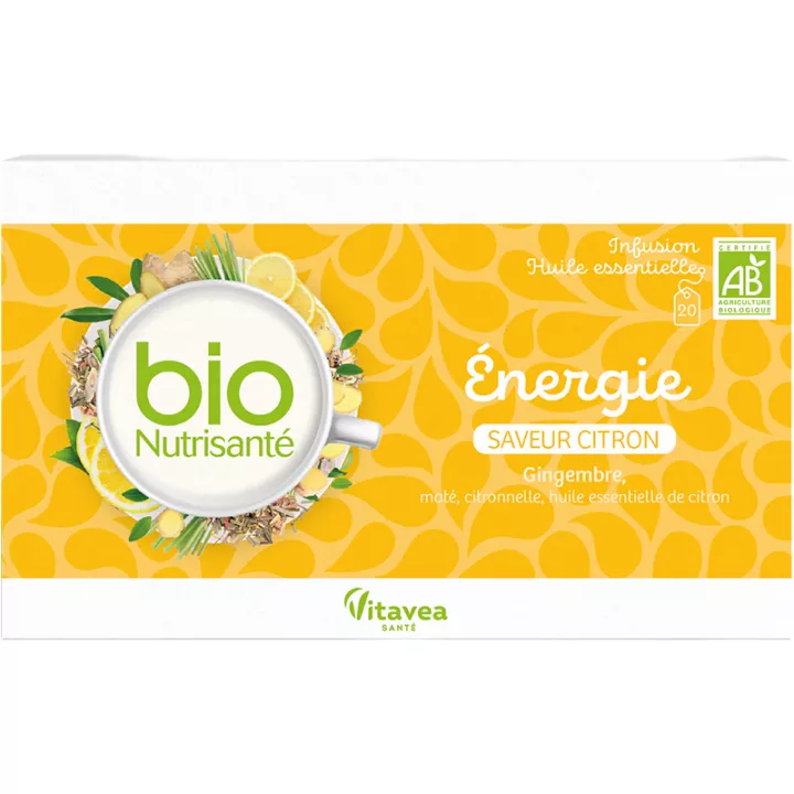 Vitavéa BioNutrisanté Infusion Énergie 20 Sachets