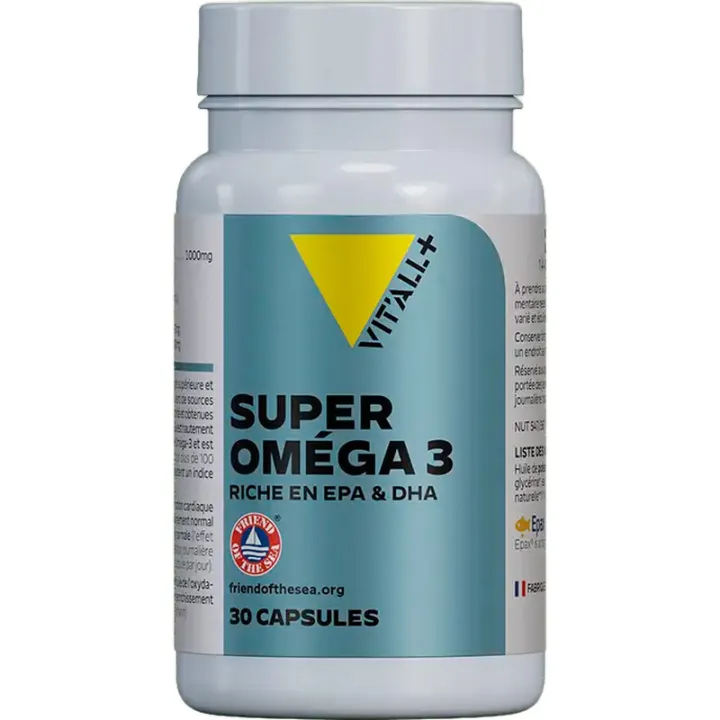 Vitall+ Super Омега-3, капсулы по 1000 мг