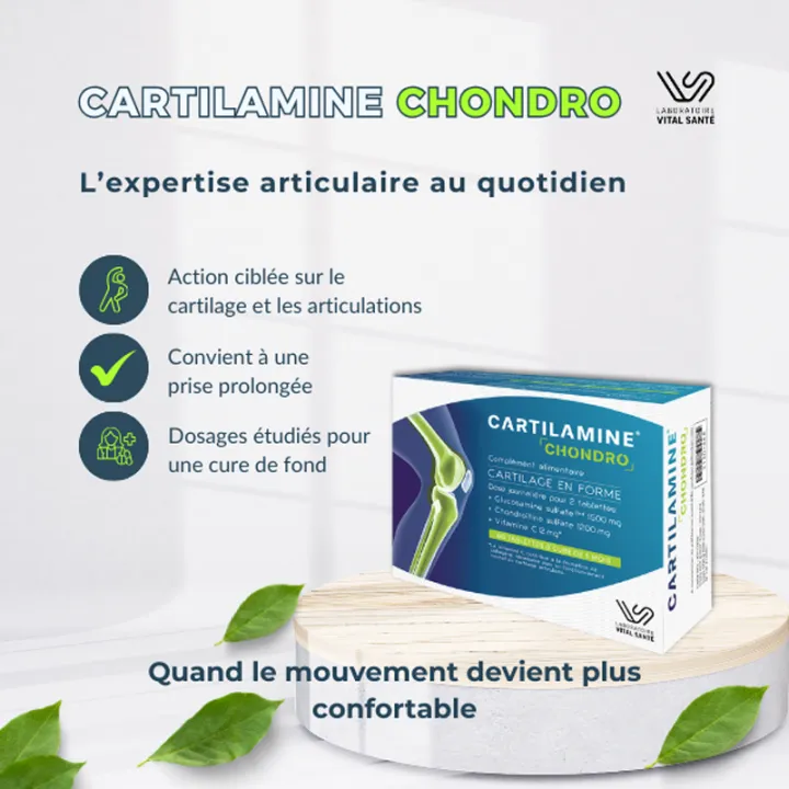 Cartilamine Condro Flexibilidad Articular 60 comprimidos