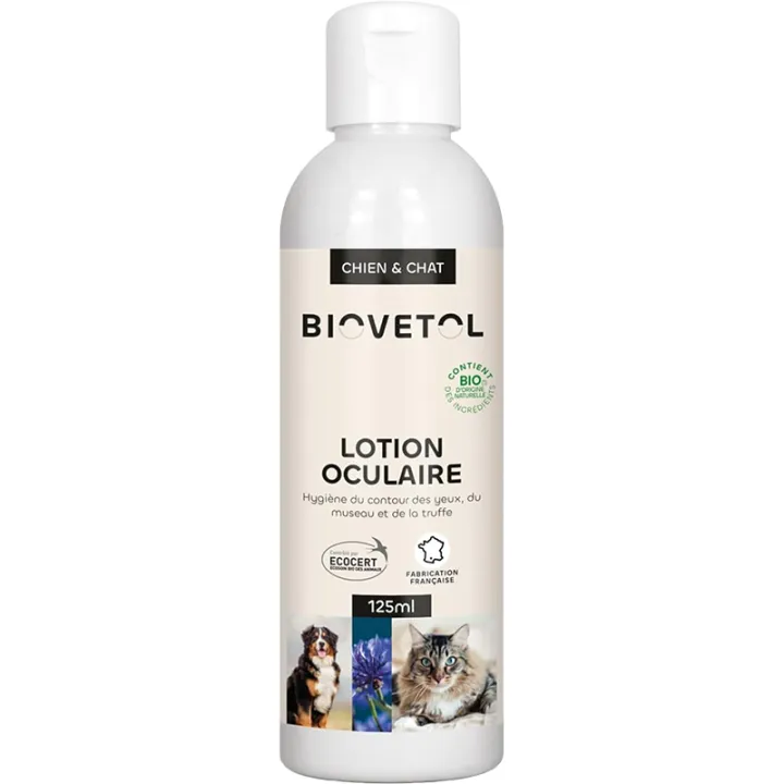 Biovetol Lozione oculare biologica per cani e gatti 125 ml