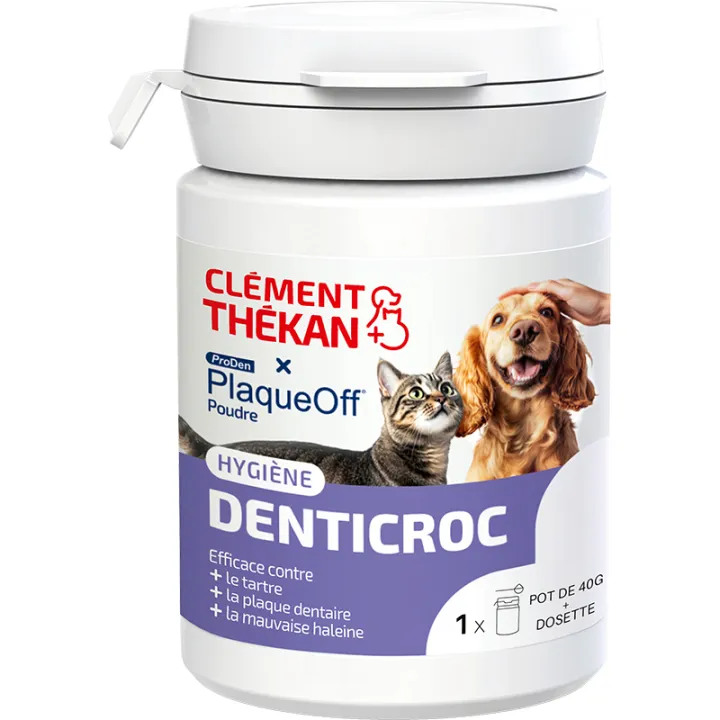 Denticroc Plate off dog and cat Clement-Thekan 40g