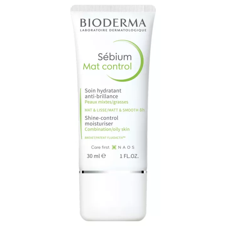 Bioderma Sebium Mat Control Soin Hydratant Anti-Brillance 30 ml