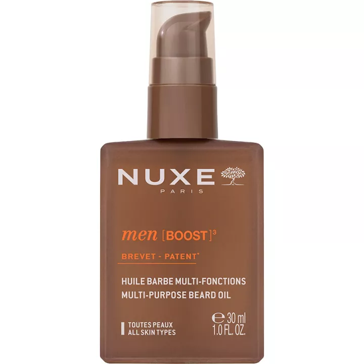 Nuxe Men BOOST Huile Barbe Multi-Fonctions 30ml