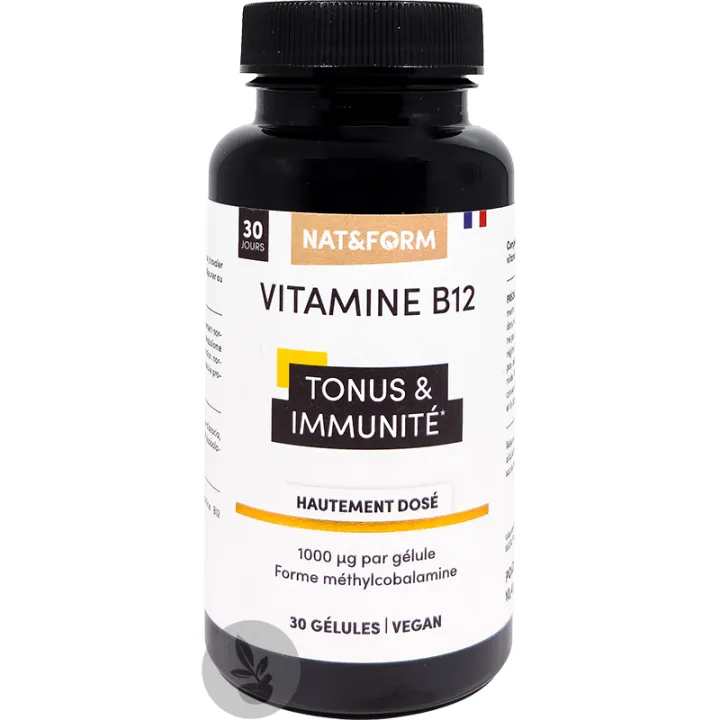 Nat & Form Vitamine B12 30 Gélules