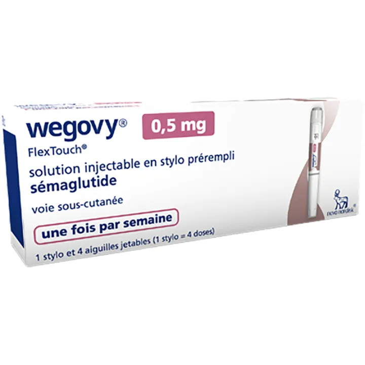Wegovy FlexTouch Solución inyectable Pluma precargada Tratamiento de la obesidad