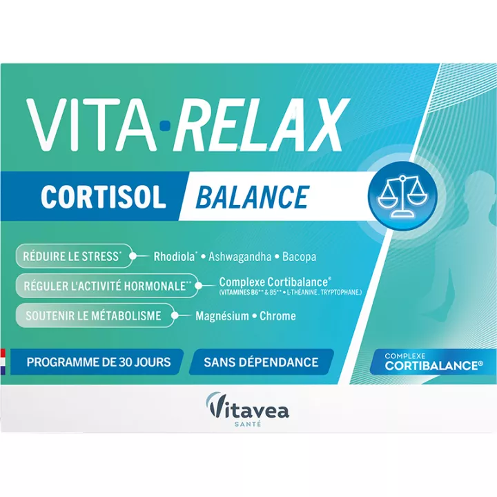 Vitavea Vita Relax Cortisol Balance 30 capsules